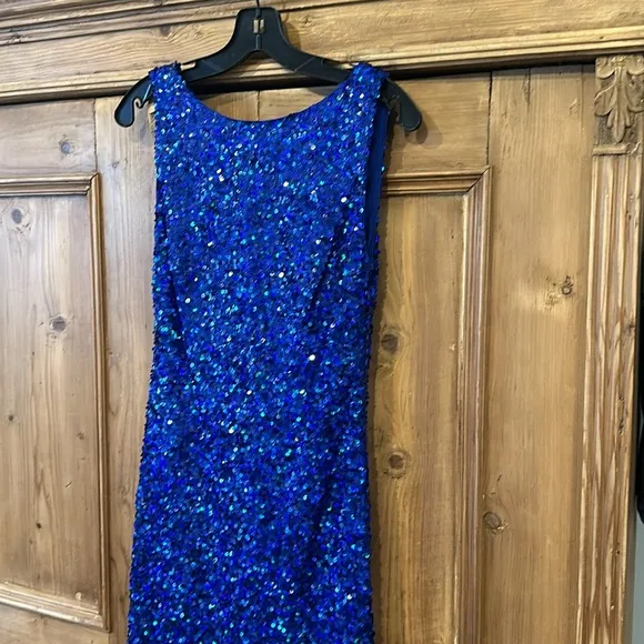 Sachin &amp; Babi Mariah Sequin Gown