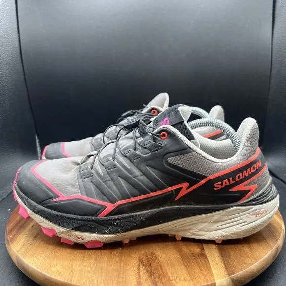 Salomon Thundercross Mens Size 9 Running Shoes 473826 Trail Outdoor Black Pink