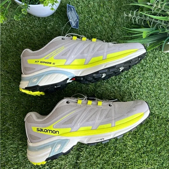 SALOMON women XT-Wings 2 'Rose Ashes' size 8.5 men 7 new (store display) unisex