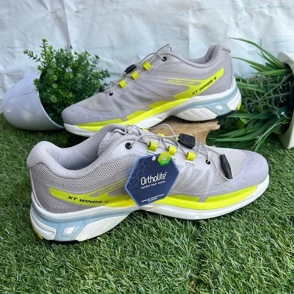 SALOMON women XT-Wings 2 'Rose Ashes' size 8.5 men 7 new (store display) unisex