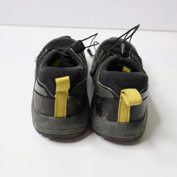 Salomon X Ultra GTX Black Youth 13 K Water Resistant Hiking Shoes Kids Bungee *
