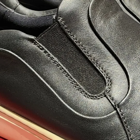 Salvatore Ferragamo Black Cruise Willy Slip-On Sneakers