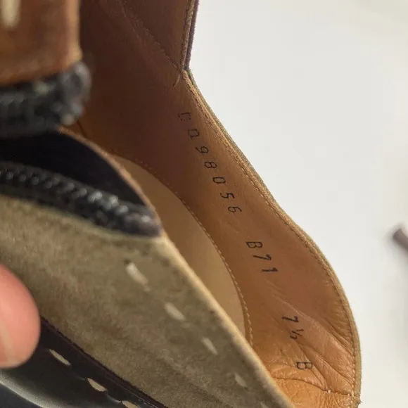 Salvatore Ferragamo suede pointed toe ankle boots