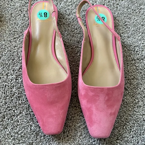 SAM EDELMAN FLAT LEATHER SUEDE SANDALS SHOES SIZE 8 1/2 BRAND NEW