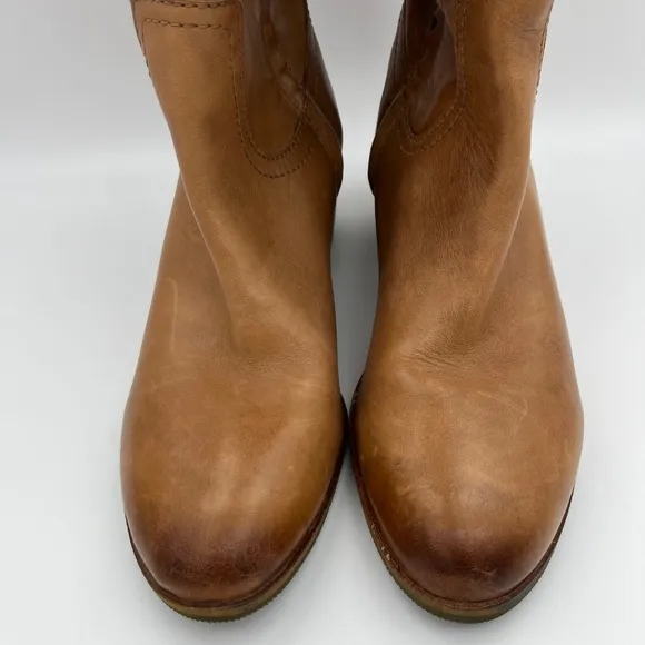 Sam Edelman Loren Knee High Leather Golden Caramel Boots; Size 9