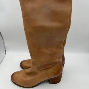 Sam Edelman Loren Knee High Leather Golden Caramel Boots; Size 9