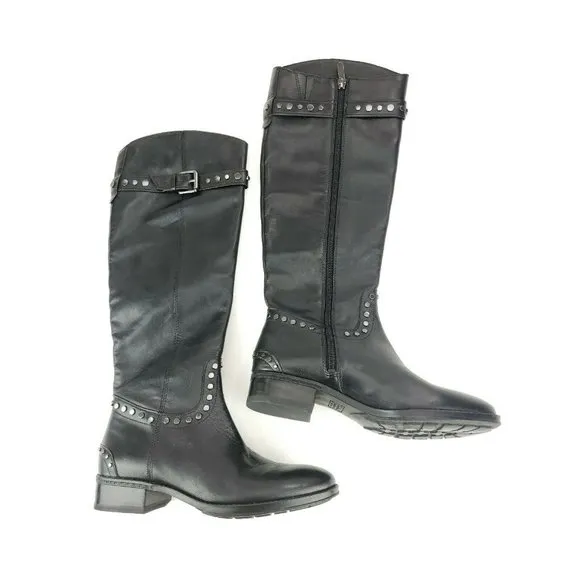 Sam Edelman Paxton Riding Boots Black Size 6.5 M