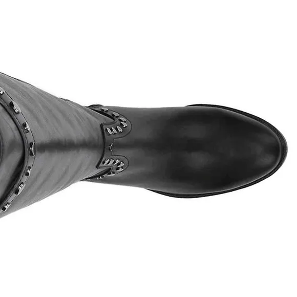 Sam Edelman Paxton Riding Boots Black Size 6.5 M