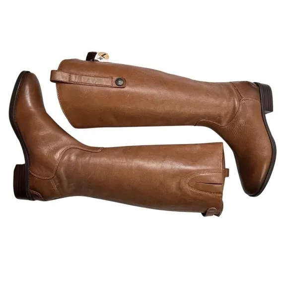 Sam Edelman Women's Penny Brown Leather Riding Boots Size 7
