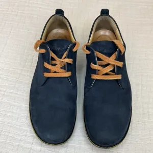 Samuel Hubbard Mens Free NAVY NUBUCK Leather Casual Oxford Shoe Vibram Size 14