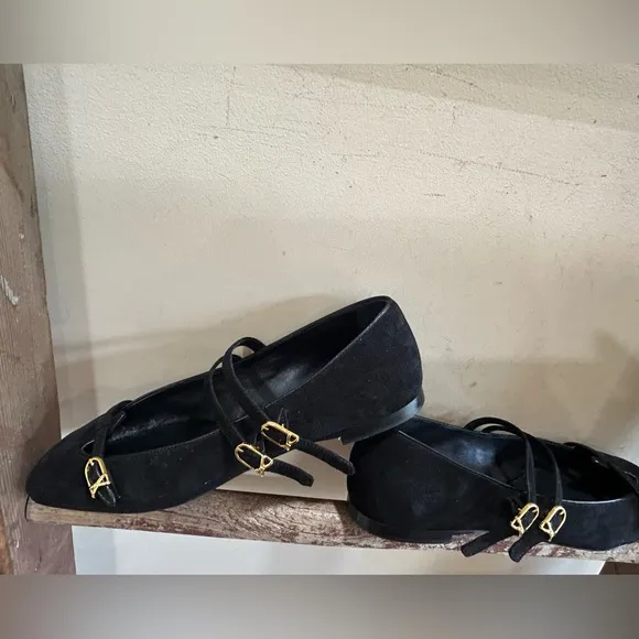 Sarah Flint  Mary Jane Flat Shoes