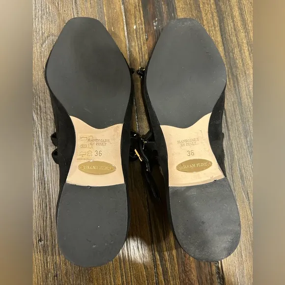 Sarah Flint  Mary Jane Flat Shoes