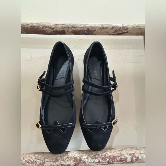 Sarah Flint  Mary Jane Flat Shoes