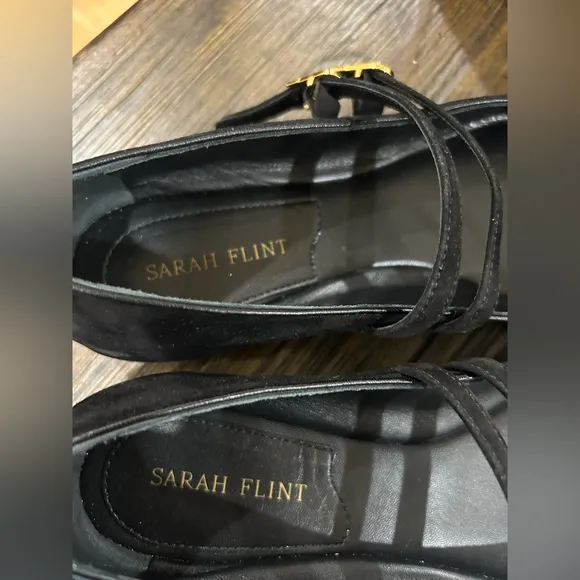 Sarah Flint  Mary Jane Flat Shoes