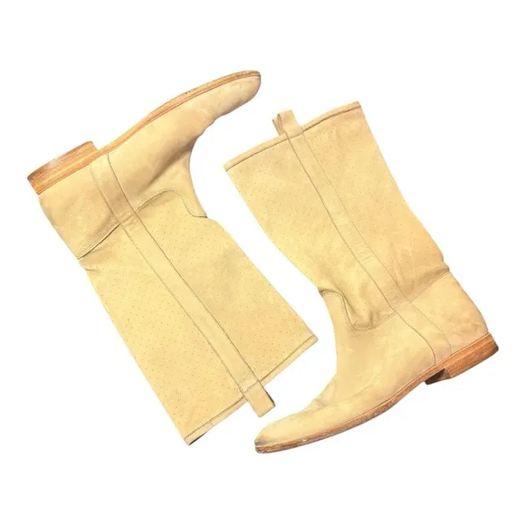 SARTORE PARIS Butter Soft Suede Leather Boots