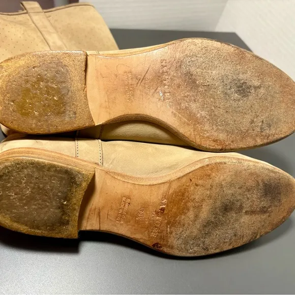 SARTORE PARIS Butter Soft Suede Leather Boots