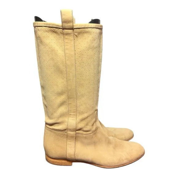 SARTORE PARIS Butter Soft Suede Leather Boots