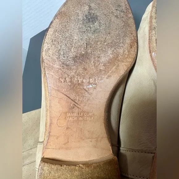 SARTORE PARIS Butter Soft Suede Leather Boots