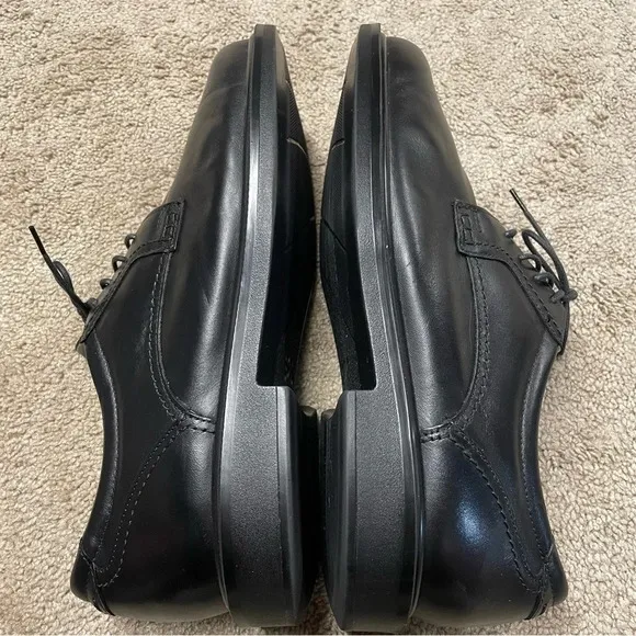 SAS Ambassador Lace Up Oxford Black Leather Shoes 11.5 WW (Double Wide)