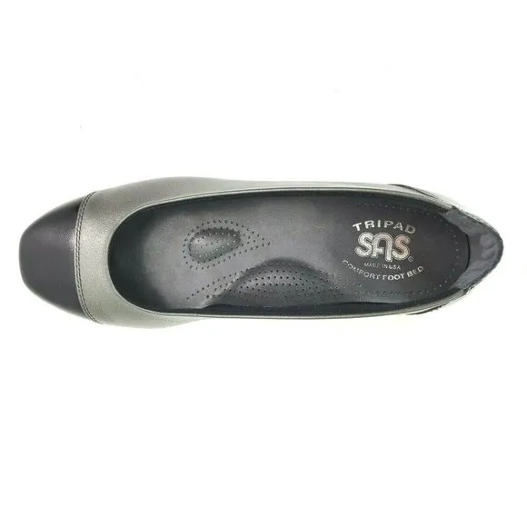 SAS Coco Comfort Ballet Flat Shoes Black 7 M
