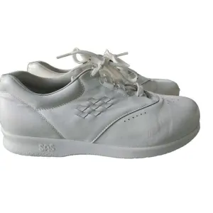 SAS Shoes Women's 9.5 WW Extra Wide FREETIME White Leather Walking 0083-049