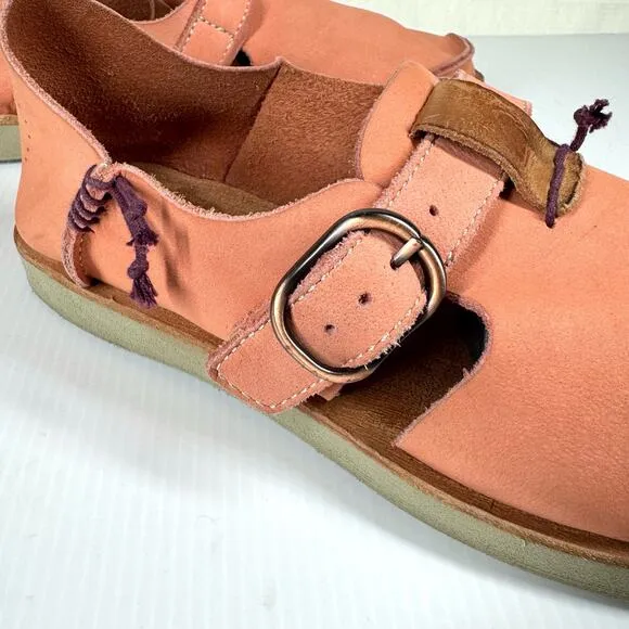 SATORISAN Benirras Sandals Womens 10.5/EU 41 Leather Handmade Hippie Sundance