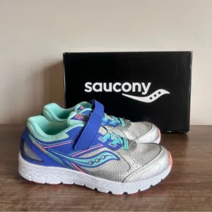 Saucony Cohsion 14 a/c Girls Shoe Size 5 Wide NEW