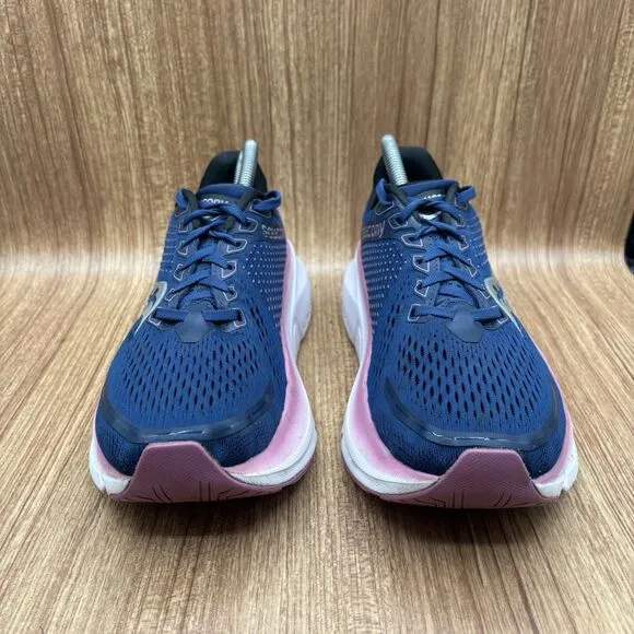 Saucony Guide 17 Running Shoes in Navy Orchid Women's 9 WIDE Width Sneakers