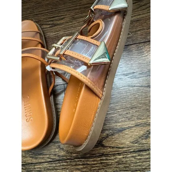Schutz Naomi Slide Leather Sandal