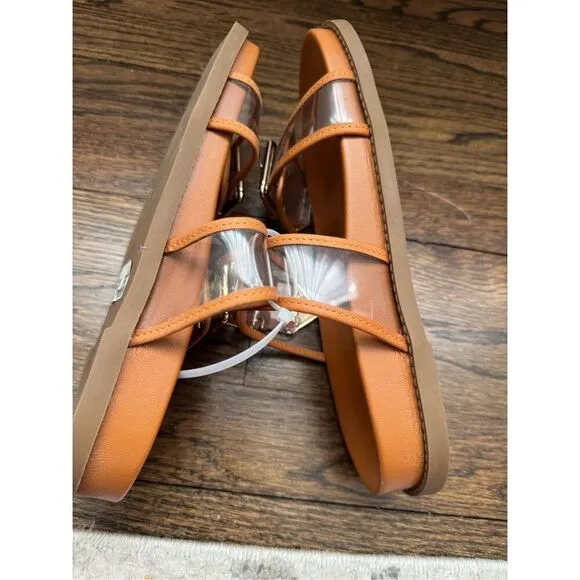 Schutz Naomi Slide Leather Sandal