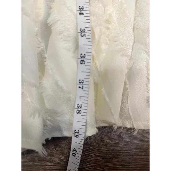S'edge Edith Boho Skirt Bone NWT Large