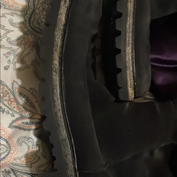 Sergio Rossi Suede Riding Boots