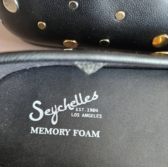 Seychelles Studded Jamie Flat Ballet Shoes Women's 8.5W Goth Whimsigoth Alt Rave