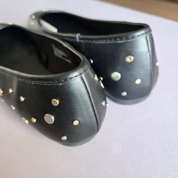 Seychelles Studded Jamie Flat Ballet Shoes Women's 8.5W Goth Whimsigoth Alt Rave
