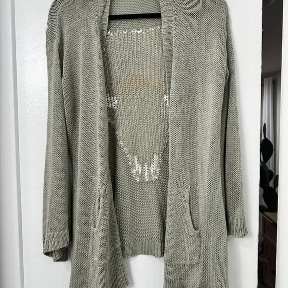 Show Me Your MuMu Easy Ojai Bull Cardigan Sweater Size S