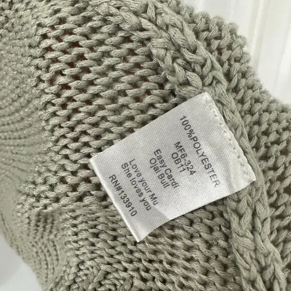 Show Me Your MuMu Easy Ojai Bull Cardigan Sweater Size S