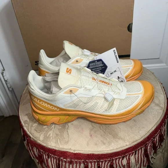 Size 11 M - Salomon XT-6 FT Vanilla Ice/Buckskin Hazelnut shoes