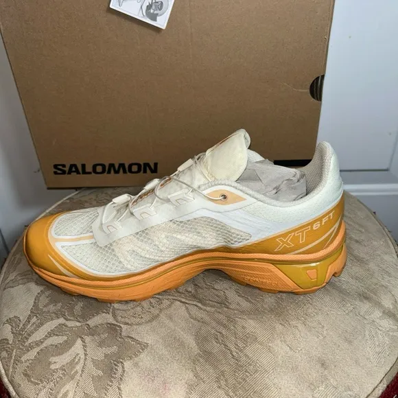 Size 11 M - Salomon XT-6 FT Vanilla Ice/Buckskin Hazelnut shoes