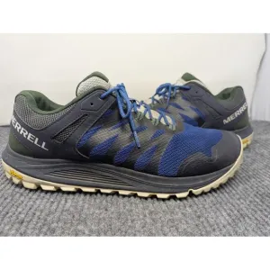 Size 14 Mens - Merrell Nova 2 Shoes Black Blue‎ See America Ltd Edition Hike Run