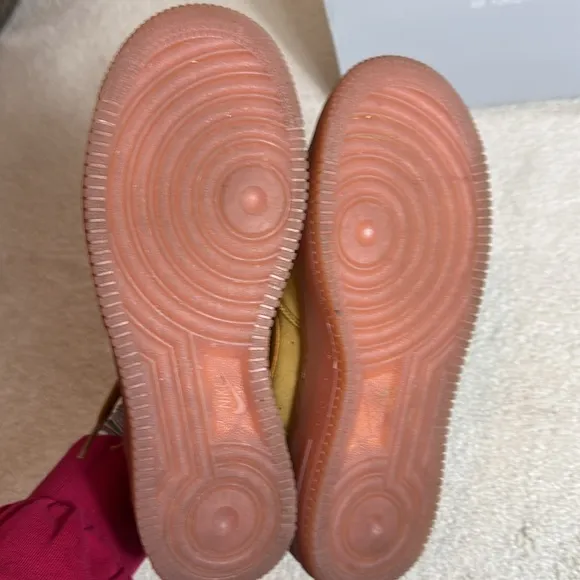 Size 5 (GS) - Nike Air Force 1 LV8 3 Low Wheat Shoes-Sneakers