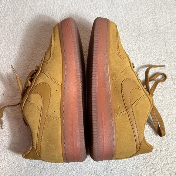 Size 5 (GS) - Nike Air Force 1 LV8 3 Low Wheat Shoes-Sneakers