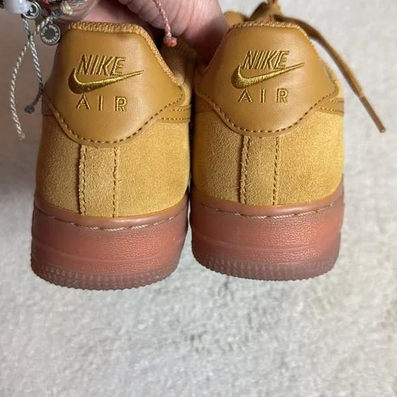 Size 5 (GS) - Nike Air Force 1 LV8 3 Low Wheat Shoes-Sneakers