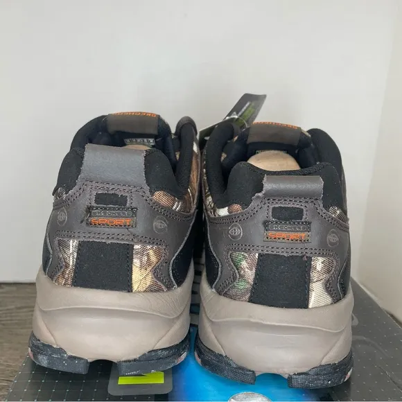 Skechers Men's The Beard Camouflage Memory Foam Shoes Size 14. New in box.