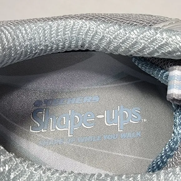 Skechers Shape Ups In Box Women's Size 10 Gray Blue With Workout DVD