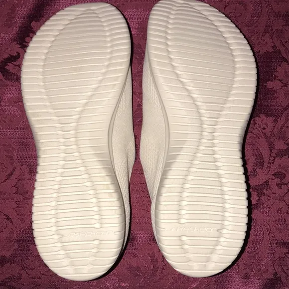 Skechers Ultra Flex Flat Washable Knit Slip-On Shoes - Harmonious