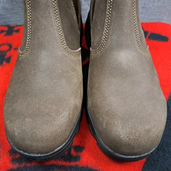 SKECHERS WORK Boots Men Tapter Steel Toe Size 8.5 Brand New
