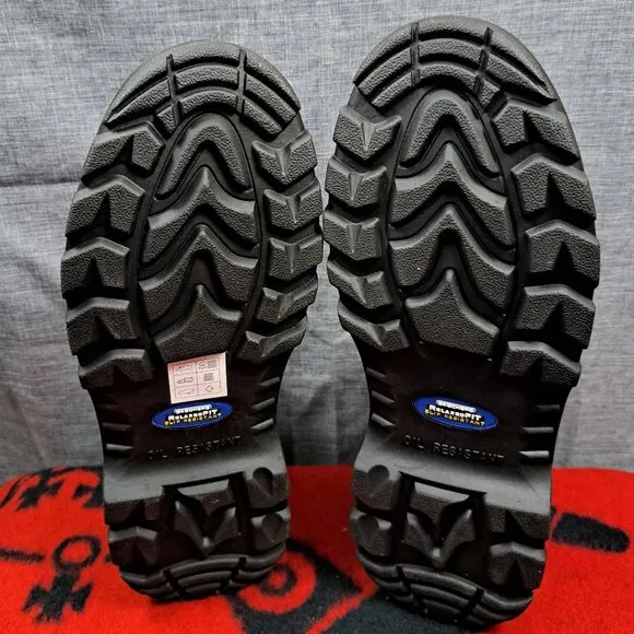 SKECHERS WORK Boots Men Tapter Steel Toe Size 8.5 Brand New