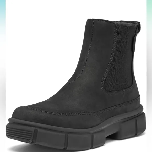 Sorel Black Chunky Sole Ankle Boots in Size 8.5