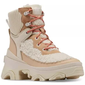 Sorel Brex Nova Sand Cozy Lace Booties Ankle Boots Shoes Heels Multi Size NEW