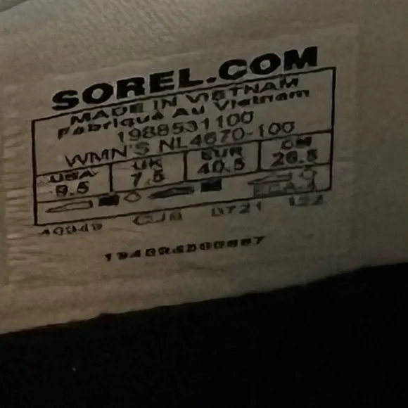 Sorel Explorer Blitz Leisure Lace Women's Shoe Size 9.5